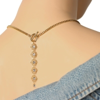 Łańcuszek tył/przód z kwiatkami (C22/LAT/09AU) - c22_lat_09.jpg