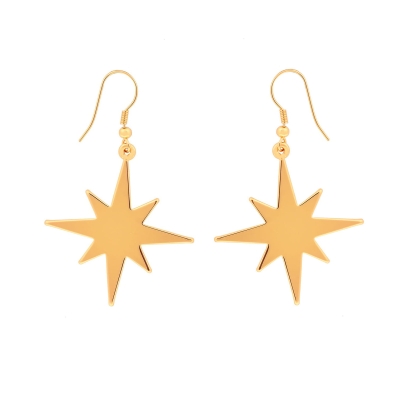 Star earrings (P21 / JES / 37AU)
