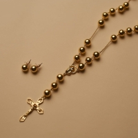 Unisex neck rosary (C15 / ROZ / 42AU) - 33455_4219