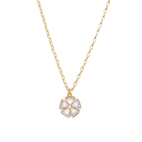 Necklace with a flower C22 / LAT / 35AU - 35385_5100