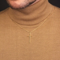 Łańcuszek męski z krzyżem 50 cm (C22/MEN/30AU) - 45.jpg