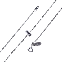Men's Anker Chain Necklace (C22/MEN/57AG CZ) - C22_MEN_57AG CZ(1).jpg