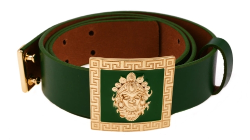 Pasek 90cm zieleń skórzany (LV/15/TGU/78/1AU-205) - 32402_2914