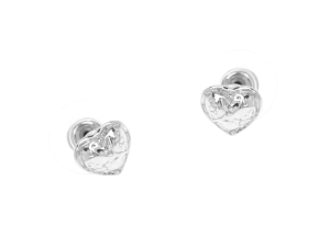 Small heart earrings (P6972AG)