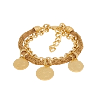 Bransoletka z trzema monetami (B15/MON/65AU) - 33720_4442