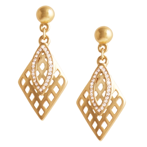 Openwork rhombus earrings (P23/WIO/03AU) - P23WIO03Au.jpg