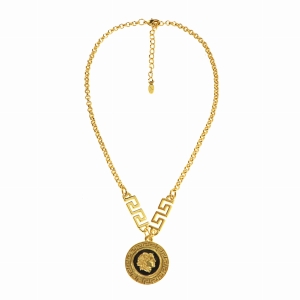 Greek Coin Necklace (C15 / TGU / 14AU)