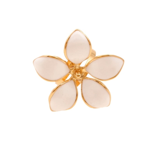 Ring with enamel flower (R21 / WIO / 54AU) - 32092_2786