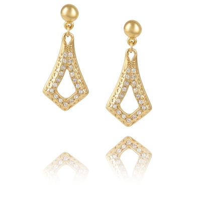 Kolczyki ażurowe z kolekcji Mon Paris (P23/LAT/17Au)