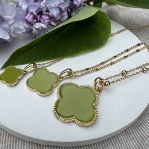 Clover Necklace Set (C23/LAT/68AU)