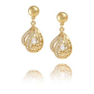 Openwork earrings (P23/LAT/15Au)