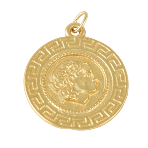 Greek coin pendant (A23/SET/03/1AU) - 37334_6133