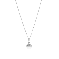 Necklace with crystals (C8879AG) - C8879AG.jpg