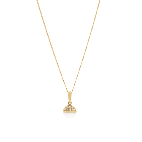 Necklace with crystals (C8879AU) - C8879AU.jpg