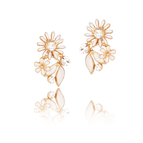 Kolczyki kwiatuszki z kolekcji Wedding Dream (P8155AU) - p8155au.jpg