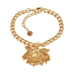 Peony flower bracelet (B23/LAT/84AU)