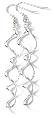 Kolczyki spirale (P10251AG)