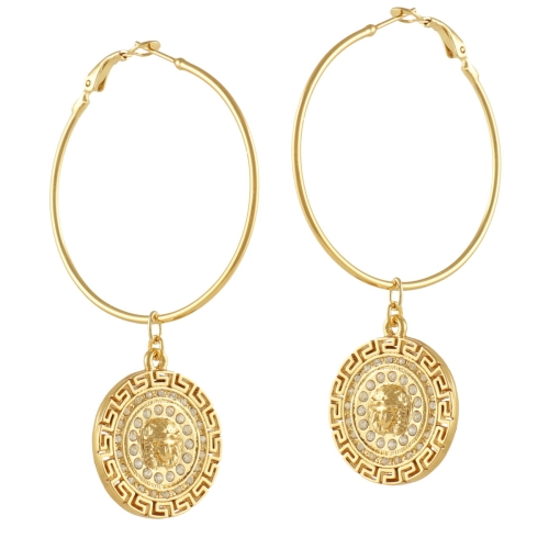 Olympia coin earrings (P23/ZWE/75AU) - 37558_6419