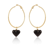Hoop earrings with a smaller heart (P15/TGU/100/2AU) - IMG_6763z.jpg
