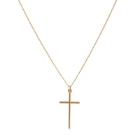 Łańcuszek męski z krzyżem 50 cm (C22/MEN/30AU) - 36353_5374