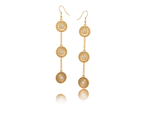 Coin earrings (P23/LAT/144Au) - 37816_6725