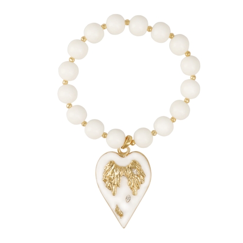 Bransoletka z sercem z kolekcji Angel (B23/ZWE/59/1AU) - 37215_6067