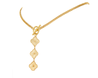 Naszyjnik złote kwiatki z kolekcji Be like a Barbie (C23/LAT/147Au) - 37924_6809