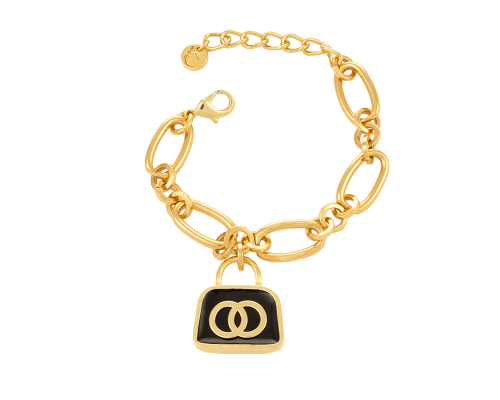 Bracelet with a black bag (B23/JES/06/1AU) - 37870_6738