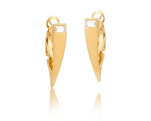 Kolczyki z kryształkami Preciosa z kolekcji Classic (P14675AU) - 25444_6830