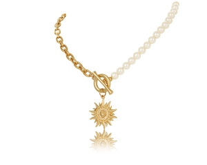 Necklace with a Greek sun (C23/ZWE/88AU)