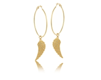 Hoop earrings with wings (P21/WIO/69AU) - P21 WIO 69AU.jpg