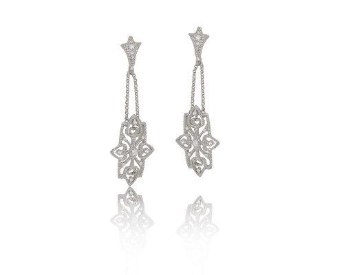 Openwork earrings (P23/LAT/78AG) - p23_lat_78.jpg