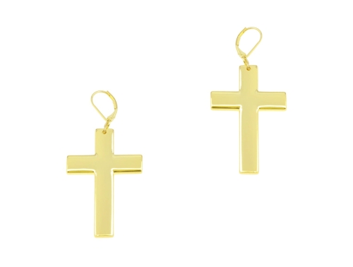 Kolczyki grube, wiszące krzyże (P15/ROZ/26AU) - 31754_2533