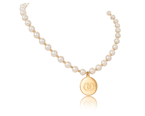 Pearl necklace with a slice (C23/JES/05AU)