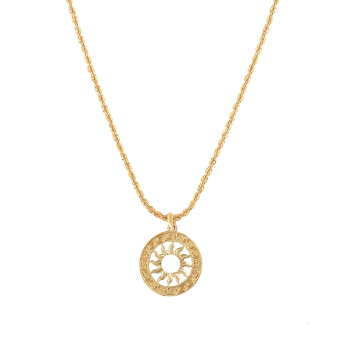 Sun necklace HELIOS (C23/LAT/76AU) - 37473_6444