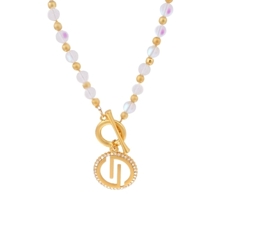 Naszyjnik z kamienia z zawieszką (C21/KOR/59AU) - 34489_4701