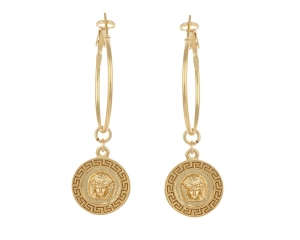 Olimpia coin hoop earrings (P23/ZWE/64/1Au)