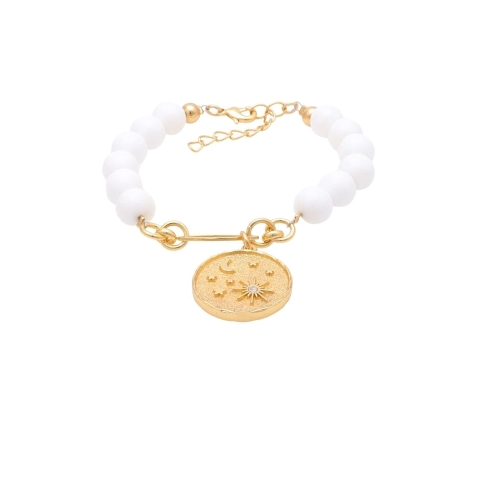 Bransoletka dzień noc z agatami (B21/KOR/63AU) - 34529_4734