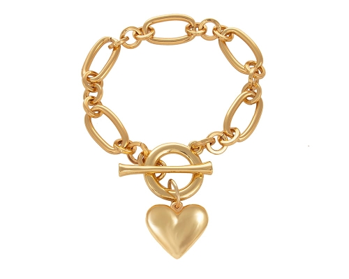 Bransoletka z sercem (B23/LAT/125AU) - 37745_6698