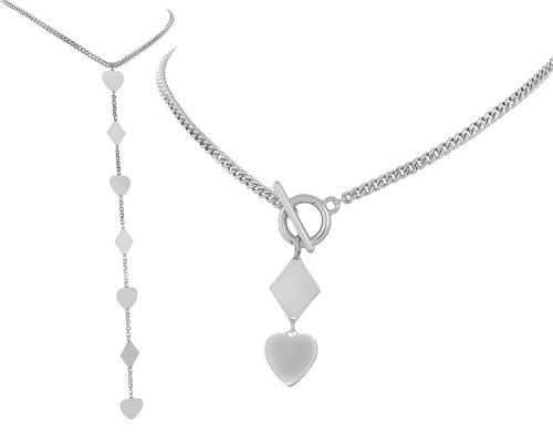 Necklace diamonds, heart back - front (C23/ZIM/49AG) - c23_zim_49 (1).jpg