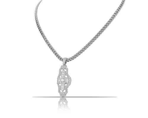 Necklace with pendant (C23/ZIM/22AG) - c23_zim_22 (1).jpg