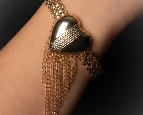 Bracelet with Heart and Chain Links from Heart Harmony Collection (B23/ZIM/28/2AU) - Projekt bez nazwy (86).png