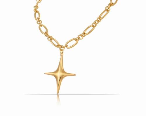Necklace with star (C23/ZIM/80AU) - c23_zim_80.jpg