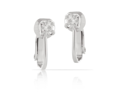 Klipsy z kryształkami Preciosa z kolekcji Classic (E8194AG) - E8194AG.jpg