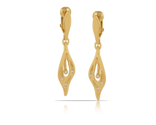 Wiszące klipsy z kryształkami Preciosa z kolekcji Classic (E10938AU) - E10938AU.jpg