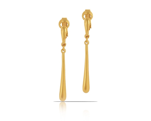 Almond clip-ons from Classic Collection (E14823AU) - E14823ZAMAZANY KOD.jpg