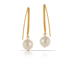 Earrings with Majorca Pearl (P23/ZIM/107AU)