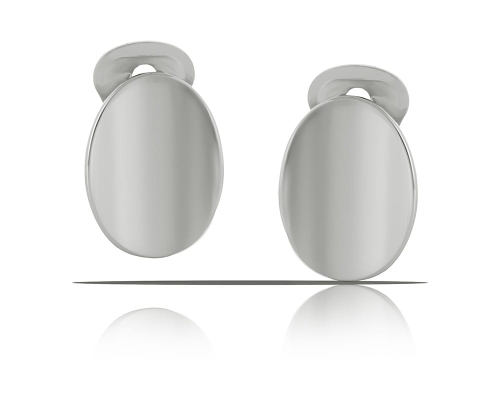 Klipsy klasyczne płatki z kolekcji Classic (E6483AG) - E6483AG.jpg