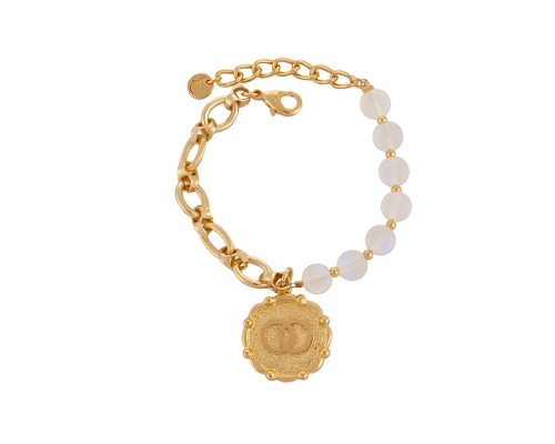 Bransoletka z opali z zawieszką z kółkami (B23/JES/63/1AU) - b23_jes_63_1.jpg