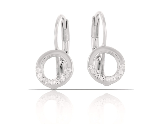 Kolczyki z kryształkami z kolekcji Classic (P14502AG) - P14502Ag.jpg